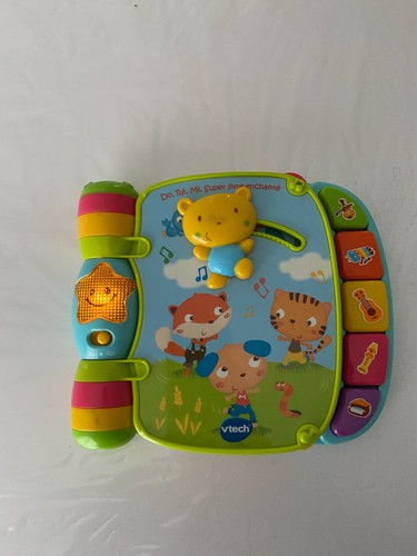Livre musical enchanté vtech - livre,
