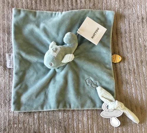 Doudou baleine sally bleu - doudou,