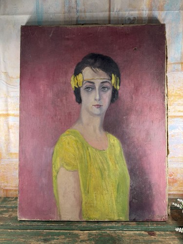 Tableau portrait femme - tableau,