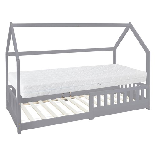 Lit enfants avec toit et - lit,