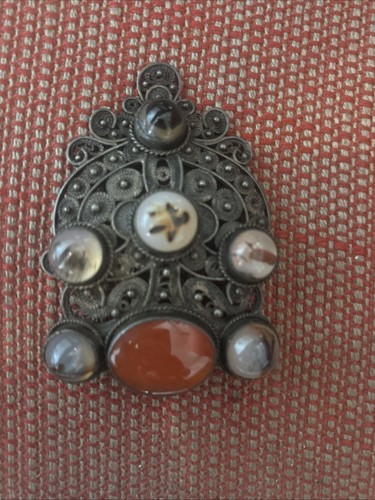 Ancienne broche argent - ancienne,