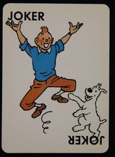 STUDIO HERGÉ Rare jeu de 54 cartes ROMBALDI années 80 TTB
