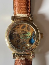 - MONTRE MÉCANIQUE MIXTE ANCIENNE SEMI SQUELETTE CHRISTIAN JACQUES