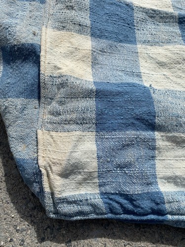 Tissu coupon ancien - ancien, carreau