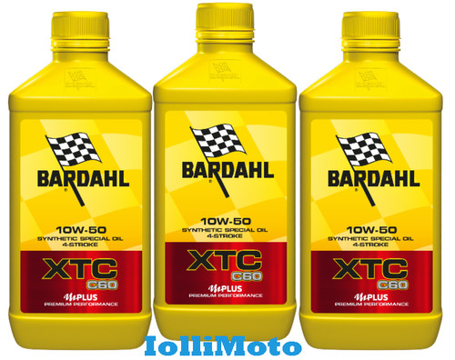 Huile bardahl xtc c60 sae - 3x,
