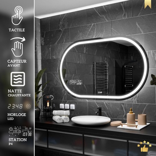 Palermo led miroir - salle, de