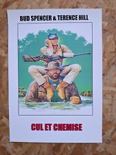 Affiche du film "Cul et chemise" avec Terence Hill et Bud Spencer - 29,7 x 42 cm
