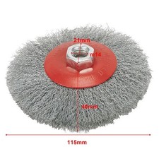 Pour meuleuses d'angle brosse n?ud torsad�� nettoyage ancien outil de d��tartra