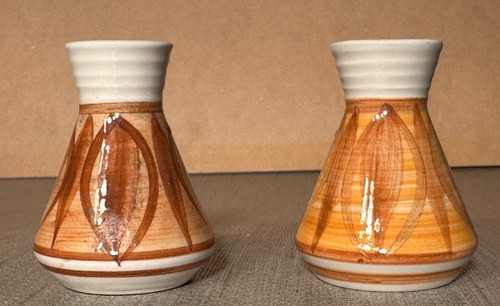 Pair jersey pottery - pair, small