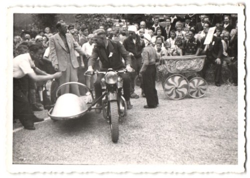 Photographie moto avec