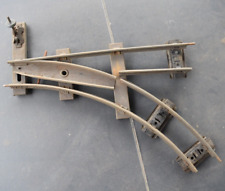 HORNBY AIGUILLAGE MECANIQUE A DROITE VOIE 0  2 RAILS MODELISME FERROVIAIRE