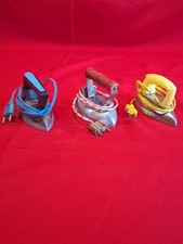 3 Petits  Fers à repasser Ancien  jouet Enfant   vintage 