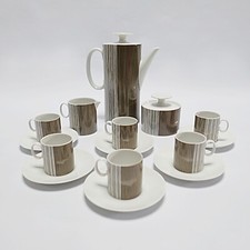 service à café en porcelaine années 70's vintage 1970 W Germany Thomas Rosenthal