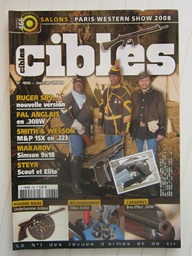 Cibles 466 ruger sr9 fal - cibles, /ruger