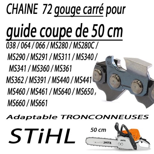 Chaine adapté pour stihl - chaine,