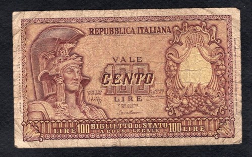 Italie 100 lire 1951 - italie,
