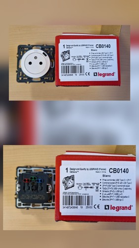 Prise connectée usb c - prise, 2p+1