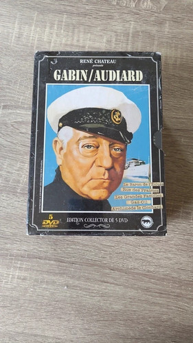 Coffret dvd gabin audiard - coffret,