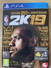 Jeu PS4 NBA 2K19 Édition 20e