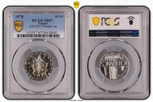 France piéfort argent - argent, 10