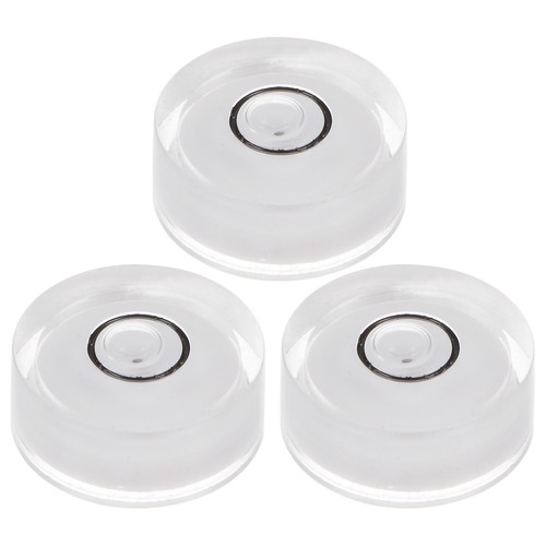 3pcs ronde bulle niveau 15x6mm - bulle,