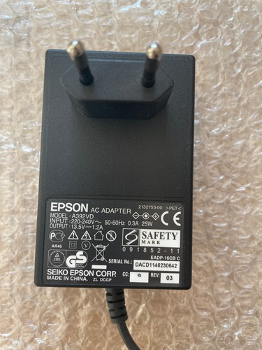Chargeur scanner epson a392vd - epson,