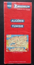 § A- carte MICHELIN 958 ALGÉRIE - TUNISIE - 2000 / 2001