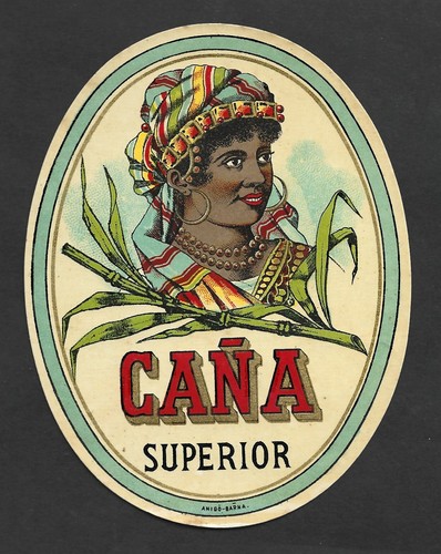 Etiquette rhum caña - etiquette, rhum,