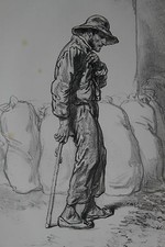 GAVARNI Lithographie originale