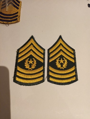 Lot grades armée - de, us
