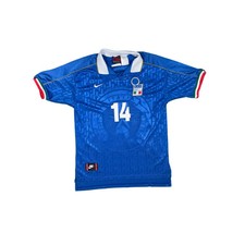 Maillot football vintage Italie domicile #14 Del Piero saison 1995-1996