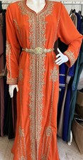 Caftan marocain crêpe - caftan, soie
