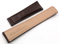 Sangle Montres Bracelet 22mm Hand Fabriqué Marron Made IN Italy Déployante Band