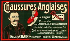 Vintage French Poster Sign -