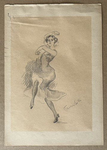 Dessin original ancien - dessin,