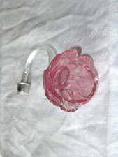 1 FLEUR ANCIENNE VERRE DE