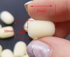 X5 Bonnettes Micro cravate / MINI micro casque en mousse CLAIRE HAUTE DENSITE X5