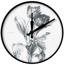 CLOUDNOLA Horloge Murale Fleur