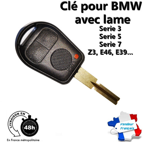 Coque clé plip pour bmw - clé,