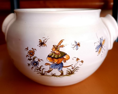 Moustiers ancien pot poudre - ancien,