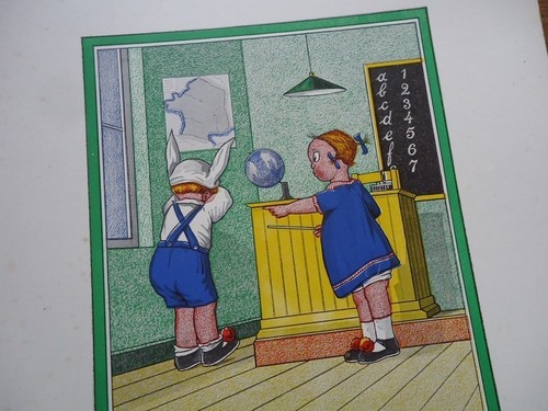 Enfantina planche carton scene - planche,