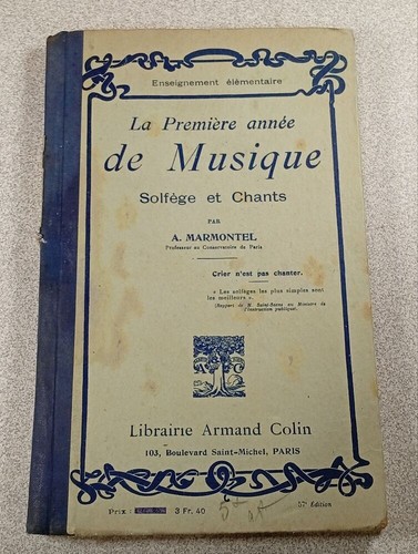 Première année de - la,
