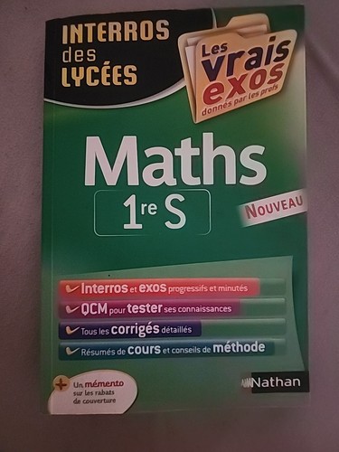 Interros des lycées - , maths