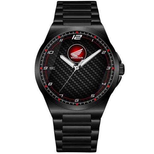 Montre noire acier - montre,