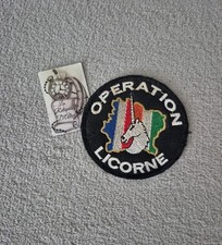 Ecusson opération Licorne