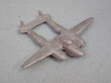 Ancienne Maquette d'avion alu vintage WW2 / trouvée en terre !