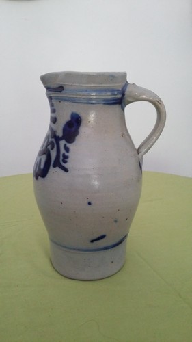 Rare grand ancien pichet gres - grand,