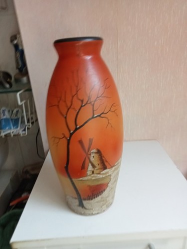 Vase signé henri martin art - signé,