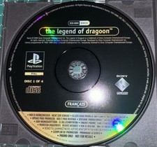 Promo Disc Only Press Promotionnel Jeu Sony PlayStation 1 The Legend Of Dragoon