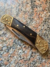 couteau  pliant manche en laiton